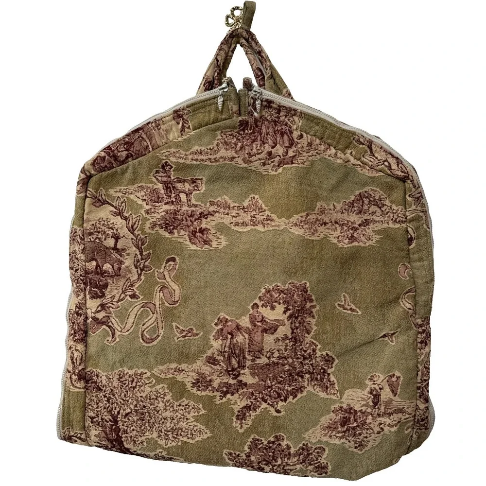 Vintage Tapestry Garment Bag 48